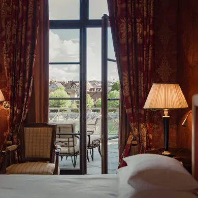 Les Trois Rois River King Room Balcony 114 1302