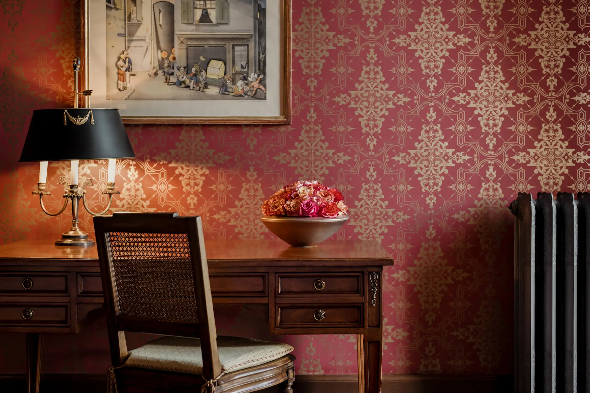 Les Trois Rois Zimmer River King Room Balcony (2)