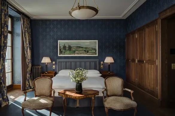 Les Trois Rois River Junior Suite Balcony 115 1403 2