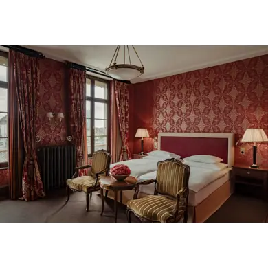 Les Trois Rois Zimmer River King Room (2)