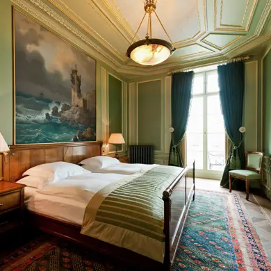 Les Trois Rois Accommodation Napoleon Suite 2016 09