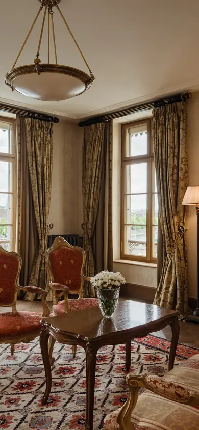 Les Trois Rois River Suite Balcony 222 1800