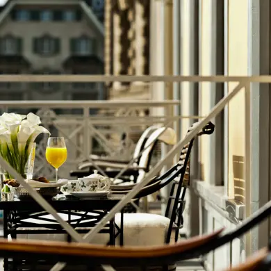 Les Trois Rois Accommodation Junior Suite 2016 11